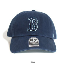 '47 Brand Red Sox Ballpark '47 CLEAN UP BLPRK02GWSA画像