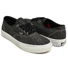 VANS SKATE AUTHENTIC DENIM CHARCOAL / BLACK VN0A2Z2ZCC8画像