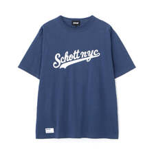 Schott T-SHIRT SCRIPT LOGO 7825134032画像
