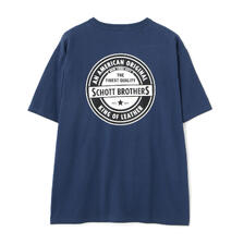 Schott T-SHIRT OVAL LOGO 7825134031画像