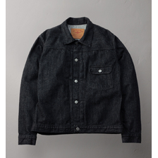 THE FLAT HEAD 12.5oz BLACK DENIM 40's JACKET FN-OJ-DB001画像