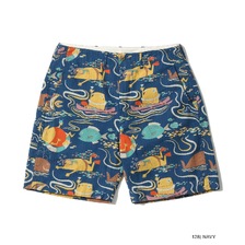 SUN SURF Lot No. SS52570 / DOBBY COTTON SHORTS &ldquo;OCEAN ACTIVITIES&rdquo; by 柳原良平 with MOOKIE画像