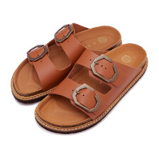 GENUINS GALIA LEATHER-DRESS-CAMEL G104864JT画像