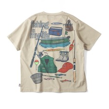 gym master 5.8oz T/Cドライfishing is my life Tee G533760画像