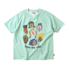 gym master 5.8oz T/Cドライlove my self Tee G533757画像