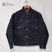 orslow TYPE2 1950'S DENIM JACKET / 13.5oz ORIGINAL SELVEDGE DENIM ONE WASH 03-6002-81画像