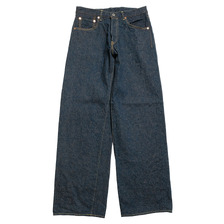 ONI DENIM Super Wide Straight 15oz Crushed Concrete Denim 緯糸モカ ONI-222CCD画像