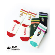 gym master リフレクションライン刺繍 ソックス G566787画像