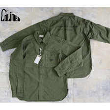 COLIMBO HUNTING GOODS MARSHAL ISLANDER CREWMAN'S SHIRT TYPE N-3 / CUSTOM / OLIVE ZA-0302画像