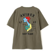 AVIREX VIETNAM EMBROIDERY T-SHIRT 7835134048画像