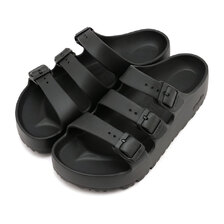 BIRKENSTOCK Florida III Platform Flex EVA Black 1029738画像