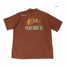 STYLE EYES PLAIN WEAVE RAYON BOWLING S/S SHIRT - I.FA. - SE39457画像