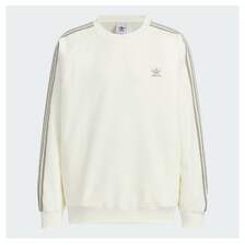 adidas Originals Trefoil Pullover Top Ivory / Silver Pebble JX8967画像