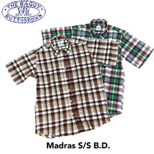THE BAGGY SN MADRAS B.D S/S画像