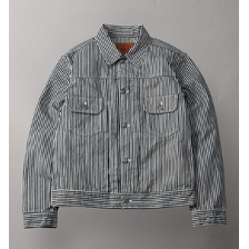THE FLAT HEAD HICKORY JACKET FN-OJ-D801画像