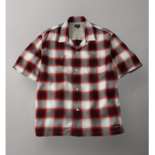 THE FLAT HEAD OMBRE SHORT SLEEVE SHIRT FN-SCR-008S画像