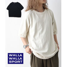 WALLA WALLA SPORT PIQUE S/S RAGLAN RIB LOOSE TEE 040089画像