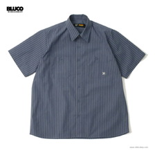 BLUCO STANDARD STRIPE WORK SHIRT S/S 153-21-118画像