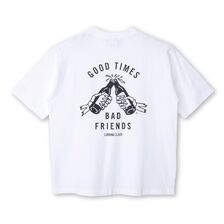 LURKING CLASS GOOD TIMES BAD FRIENDS S/S TEE STT02画像