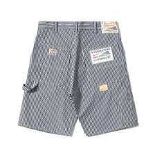 SUGAR CANE Lot No. SC52566 / 11oz. HICKORY STRIPE WORK SHORTS画像