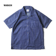 HOUSTON 41246 WABASH OPEN COLLAR SHIRT画像