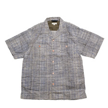 BURGUS PLUS Open Collar Batik Shirt BP25503画像
