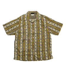 BURGUS PLUS Open Collar Batik Shirt BP25503画像