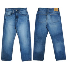 JAPAN BLUE JEANS 11oz デニム ワイドストレート ユーズドウォッシュ JBAG1571-M01画像