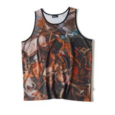 Subciety Patterned tank top 150-47013画像