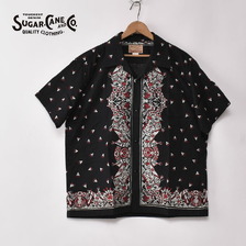 SUGAR CANE Lot No. SC39466 NATIVE AMERICAN BANDANA PRINT OPEN SHIRT画像