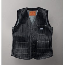 THE FLAT HEAD WABASH WORK VEST FN-MVD-702画像