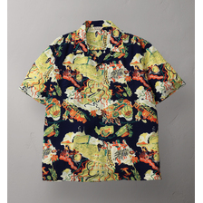 THE FLAT HEAD HAWAIIAN SHIRT - LUXURY LINER FN-SHO-010S画像