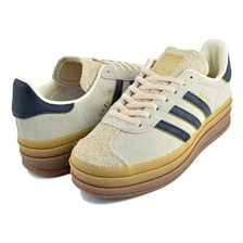 adidas GAZELLE BOLD W CREWHT/CBLACK/SANSTR JS3892画像