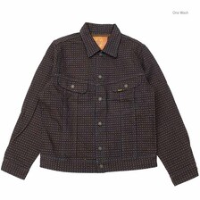 STUDIO D'ARTISAN 柿渋刺し子デニムジャケット D4608画像