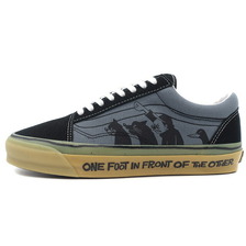 VANS OLD SKOOL "YUSUKE HANAI" CORE BLACK/CORE BLACK/SILVER PEBBLE VN000D56BN5画像