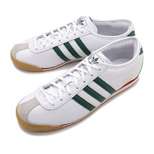adidas Originals ITALIA 70s Cloud White / Collegiate Green / Gum JS1325画像