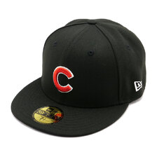 NEW ERA 59FIFTY MLB TOKYO SERIES 2025 シカゴ・カブス 東京サイドパッチ ブラック 14542693画像