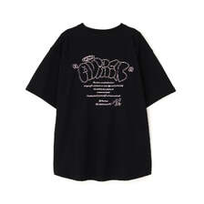 AVIREX WOMAN GRAFFITI EMBROIDERY T-SHIRT 7835235606画像