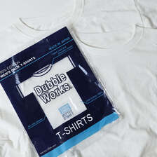 DUBBLE WORKS lot.33005PK 5.4oz RECYCLED COTTON 2PACK TEE画像