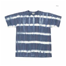 DUBBLE WORKS lot.35001TB SHORT SLEEVE TIE DYE BORDER Tee画像