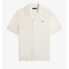 FRED PERRY Linen Blend Revere Collar Shirt M9894画像