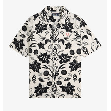 FRED PERRY Botanical Print Revere Collar Shirt M9900画像