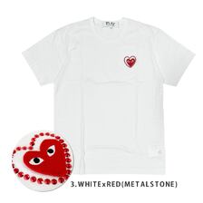 PLAY COMME des GARCONS HEART TEE AX-T802-051画像