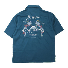 AVIREX DOUBLE DRAGON SOUVENIR SHIRT 7835123013画像