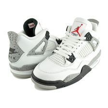 NIKE AIR JORDAN 4 RETRO OG(GS) summit wht/fire red IB4171-100画像