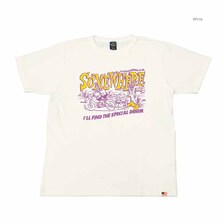 STUDIO D'ARTISAN USA COTTON T-SHIRT - SOMEWHERE - 8181B画像