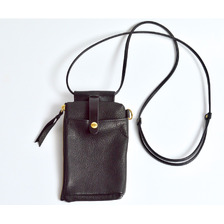 GROOVER LEATHER 信州鹿革:スマホショルダーポーチ DSP-200画像