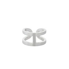 XOLO JEWELRY H with Hair Line Ring XOR112-SILVER画像