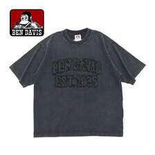 BEN DAVIS Patchwork Logo VNTG Cropped S/S Tee C-25580046画像