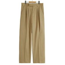 Scye San Joaquin Cotton Pleated Trousers 5125-83529画像